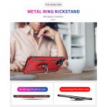 Wholesale iPhone 11 Pro (5.8in) Tech Armor Ring Grip Case with Metal Plate (Rose Gold)